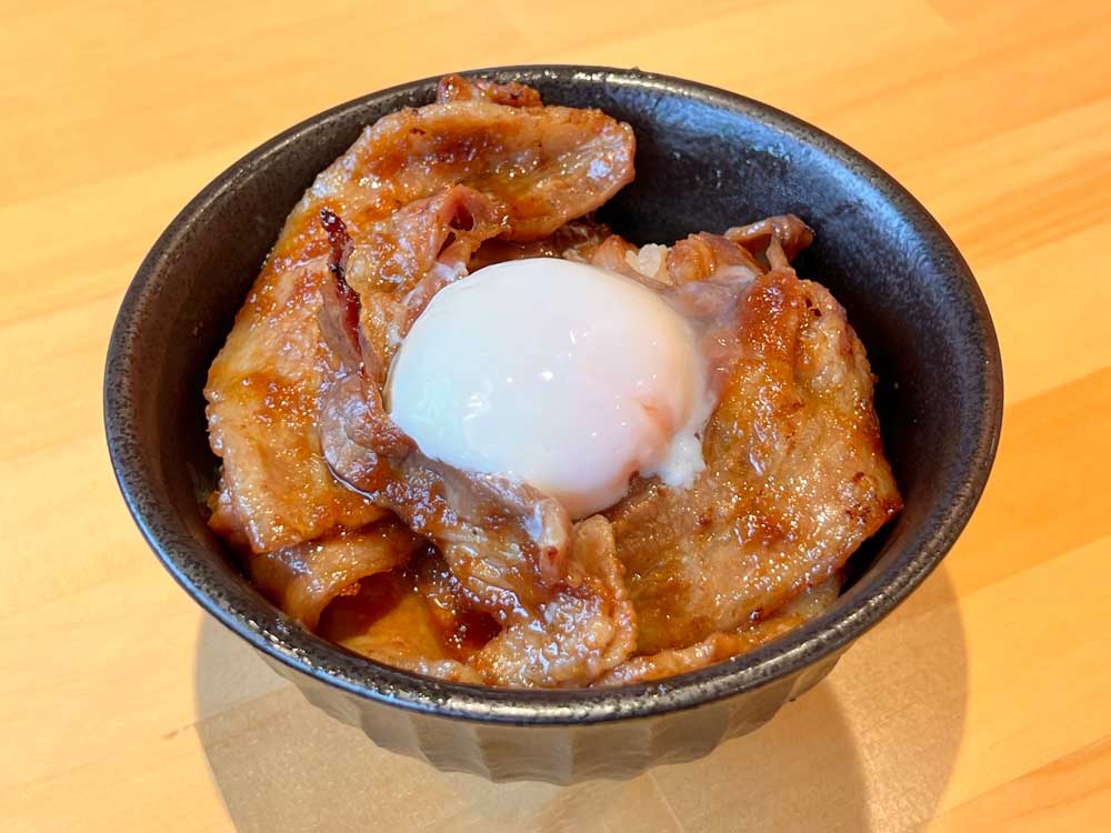 ブタリコ前橋店 温泉卵登場